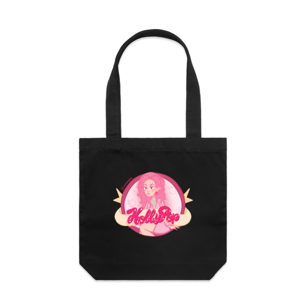 HollyPop Cotton Tote Bag Thumbnail